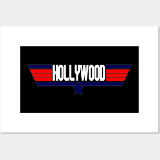 "Hollywood" Fighter pilot 80's movie design Posters and Art